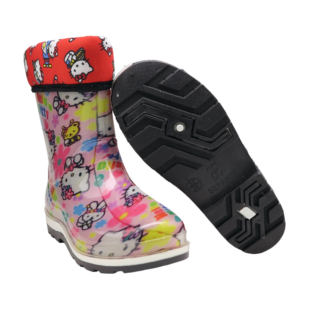 خرید آنلاین چکمه بچگانه سپنتا مدل کیتی خزدار کد 11